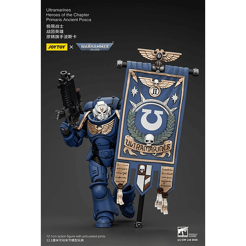 Ultramarines Héroes del Capítulo Primaris Antiguo Posca 7