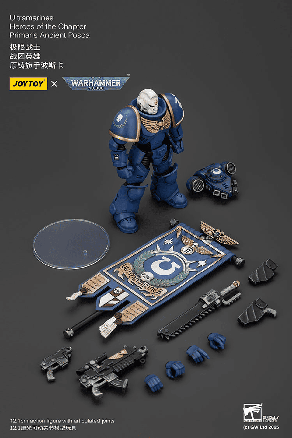 Ultramarines Héroes del Capítulo Primaris Antiguo Posca 8
