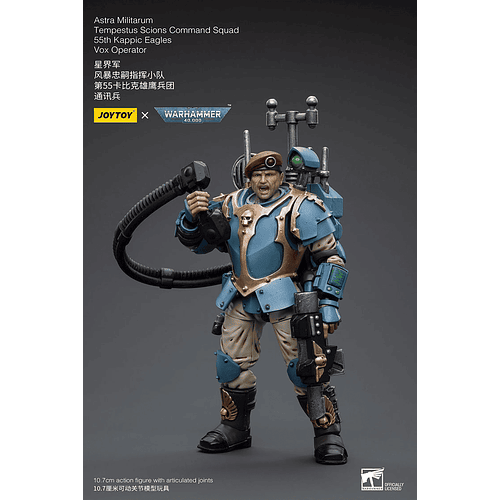 Astra Militarum Escuadrón 55 de los Águilas Kappic Operador de Vox 4