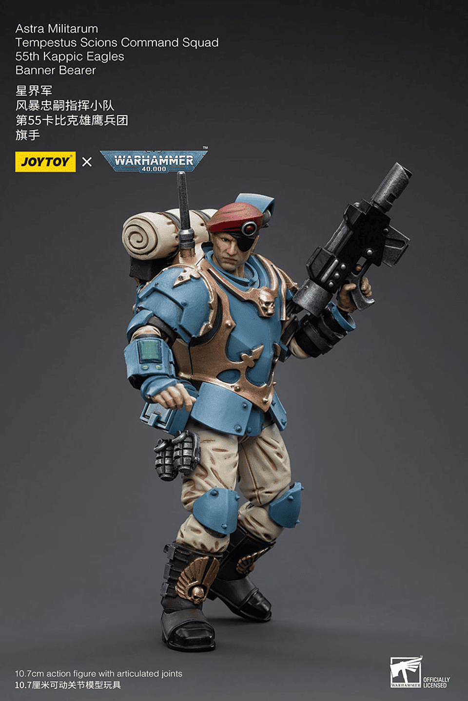 Astra Militarum Escuadrón 55 de los Águilas Kappic Portador de Estandarte 5