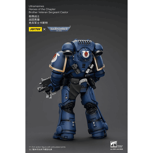 Ultramarines Héroes del Capítulo Hermano Veterano Sargento Castor 5