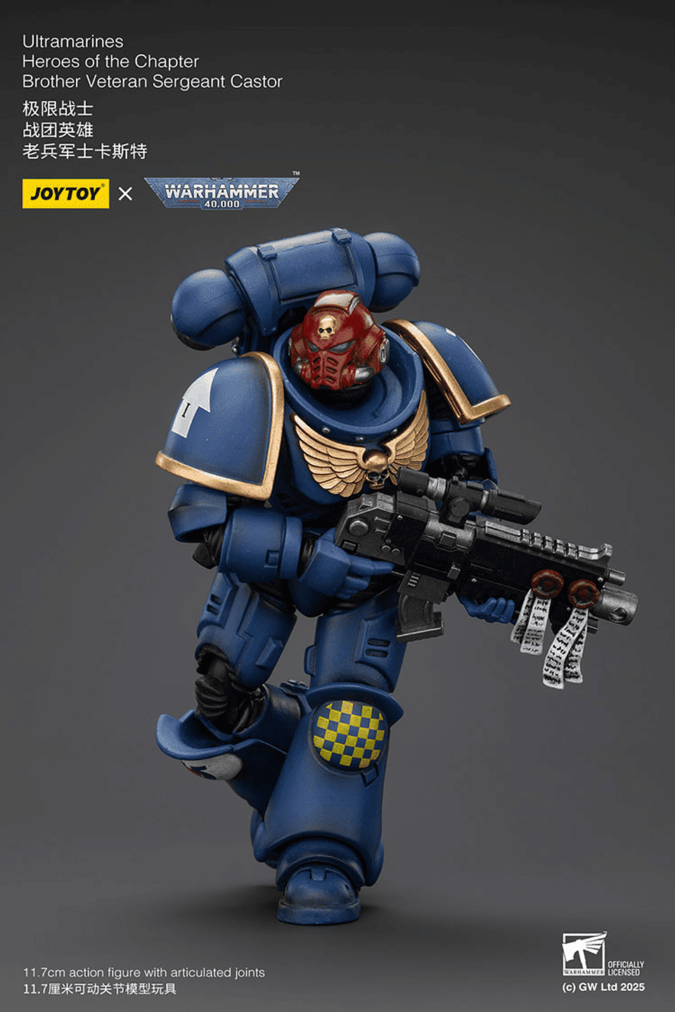 Ultramarines Héroes del Capítulo Hermano Veterano Sargento Castor 7