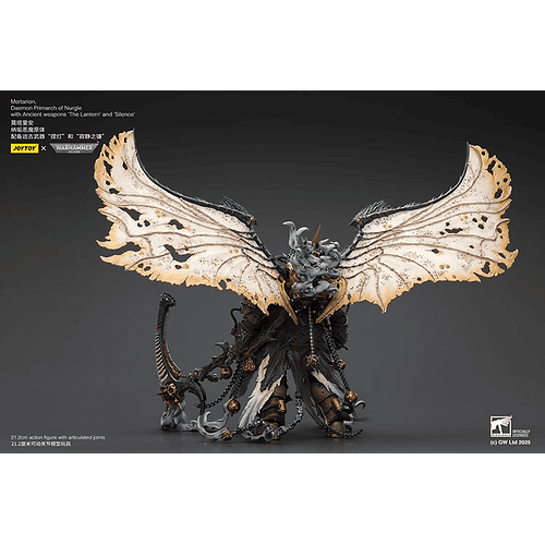 Demonio de Nurgle Primarca Mortarion Con las armas ancestrales 'La Linterna' y 'Silencio'. 3