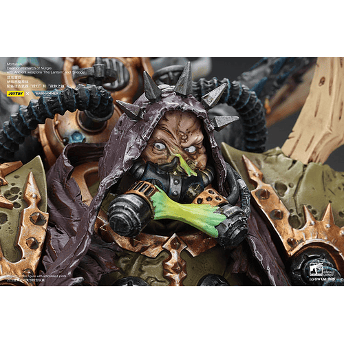 Demonio de Nurgle Primarca Mortarion Con las armas ancestrales 'La Linterna' y 'Silencio'. 13