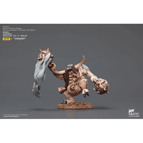 Demonio de Nurgle Primarca Mortarion Con las armas ancestrales 'La Linterna' y 'Silencio'. 19
