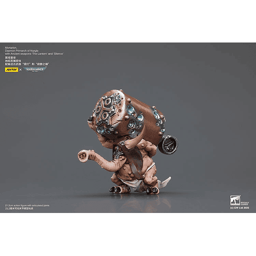 Demonio de Nurgle Primarca Mortarion Con las armas ancestrales 'La Linterna' y 'Silencio'. 20