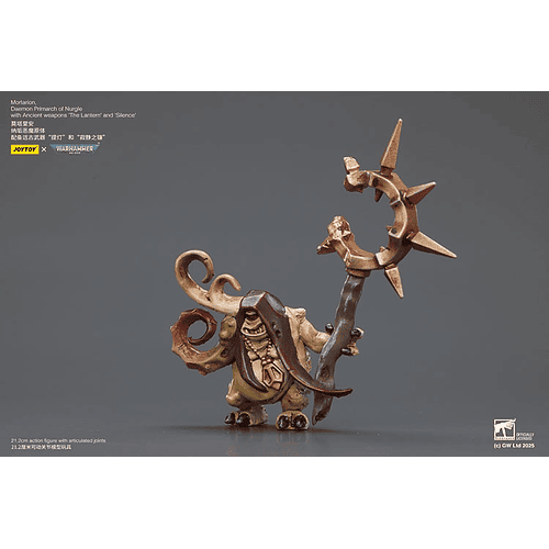 Demonio de Nurgle Primarca Mortarion Con las armas ancestrales 'La Linterna' y 'Silencio'. 21