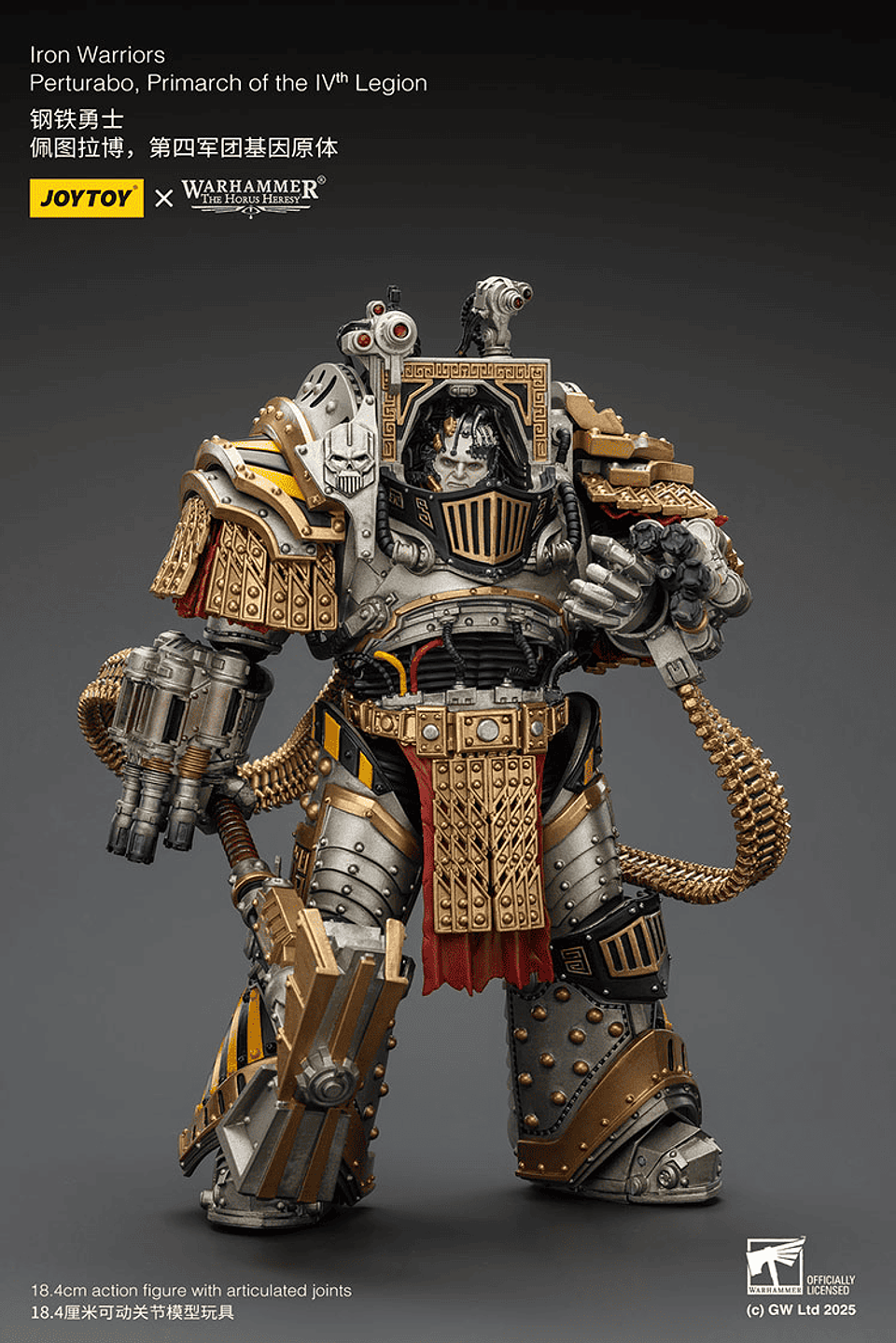 Iron Warriors Primarca Perturabo 2