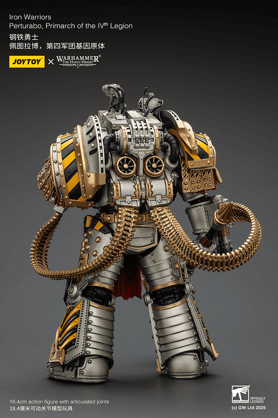 Iron Warriors Primarca Perturabo 3
