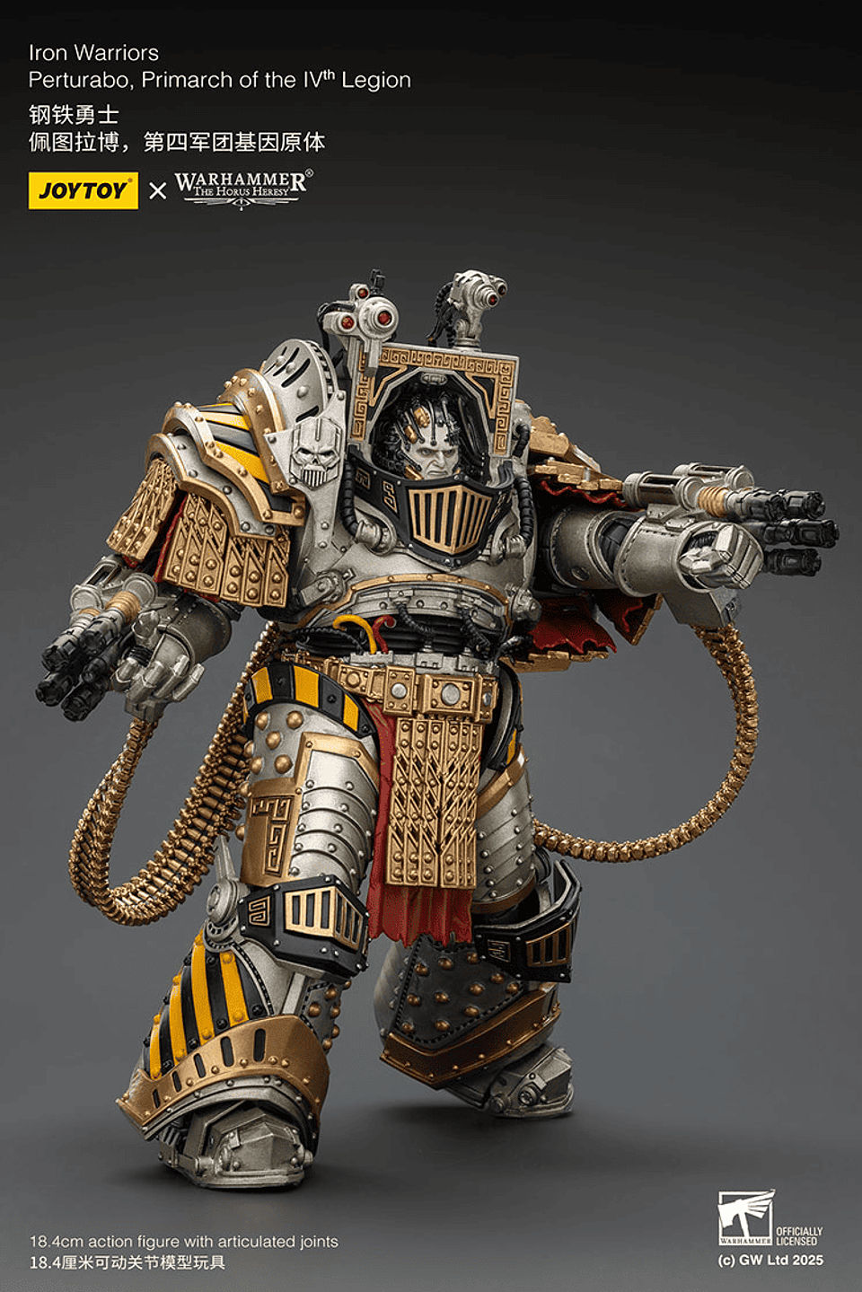Iron Warriors Primarca Perturabo 4
