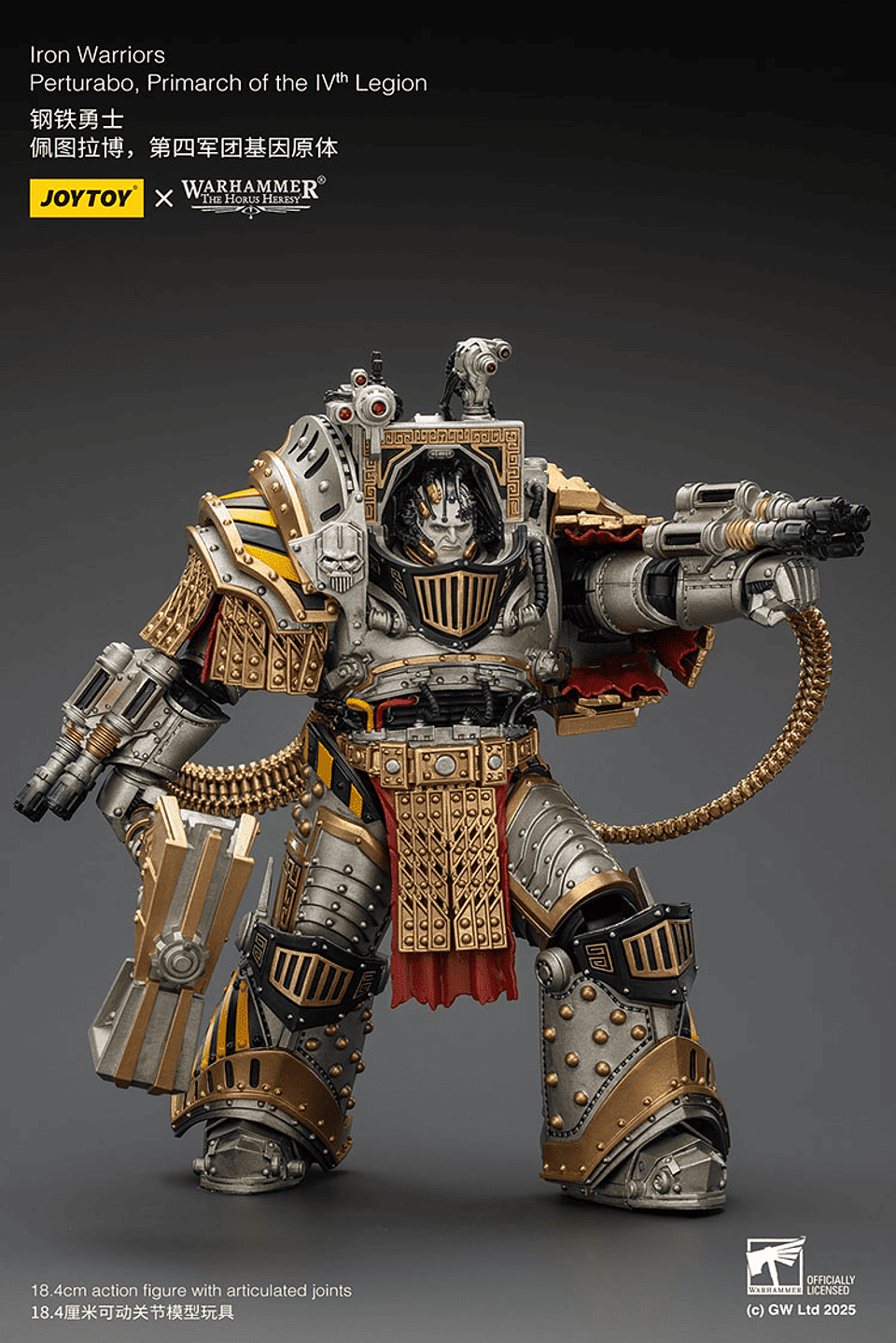 Iron Warriors Primarca Perturabo 8