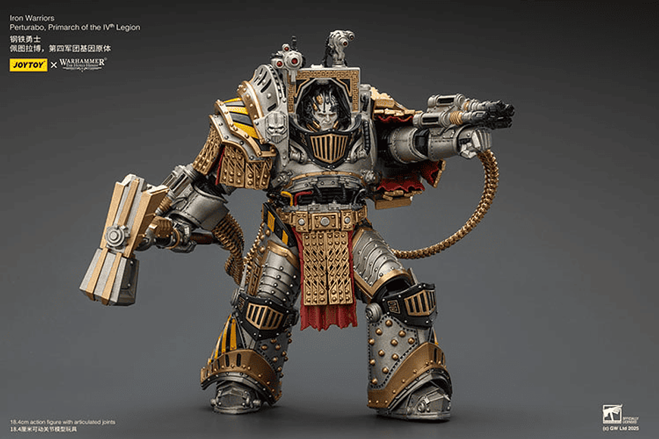 Iron Warriors Primarca Perturabo 9