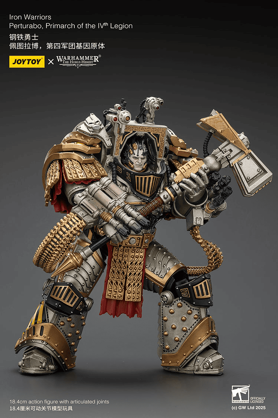 Iron Warriors Primarca Perturabo 12