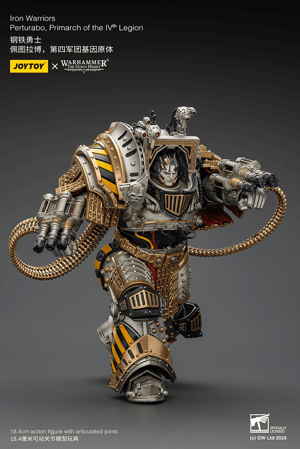 Iron Warriors Primarca Perturabo 13