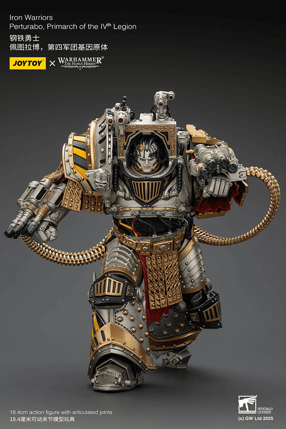 Iron Warriors Primarca Perturabo 14