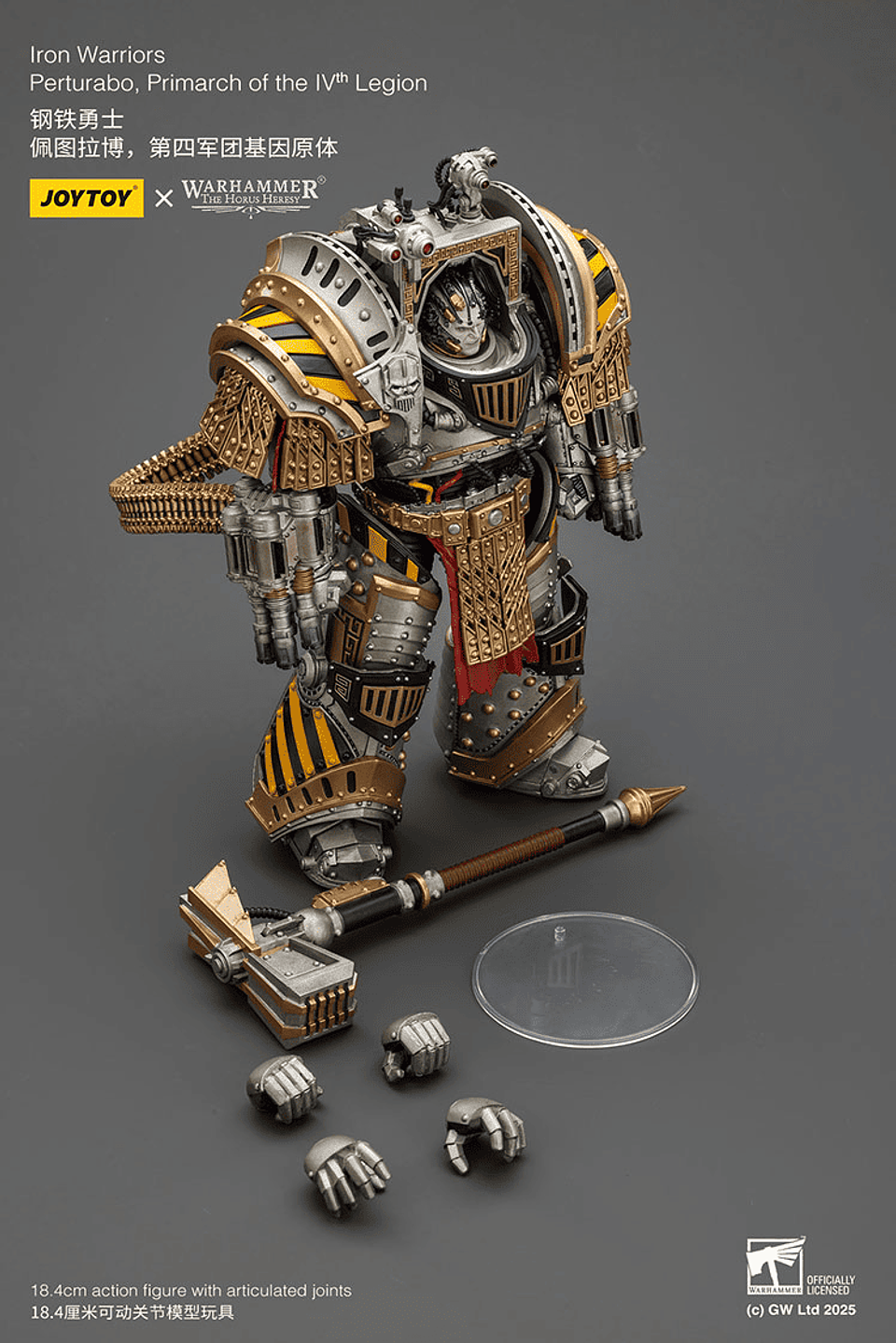 Iron Warriors Primarca Perturabo 15