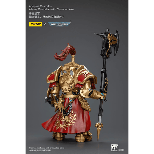 Adeptus Custodes Allarus Custodio con Hacha Castellana 3