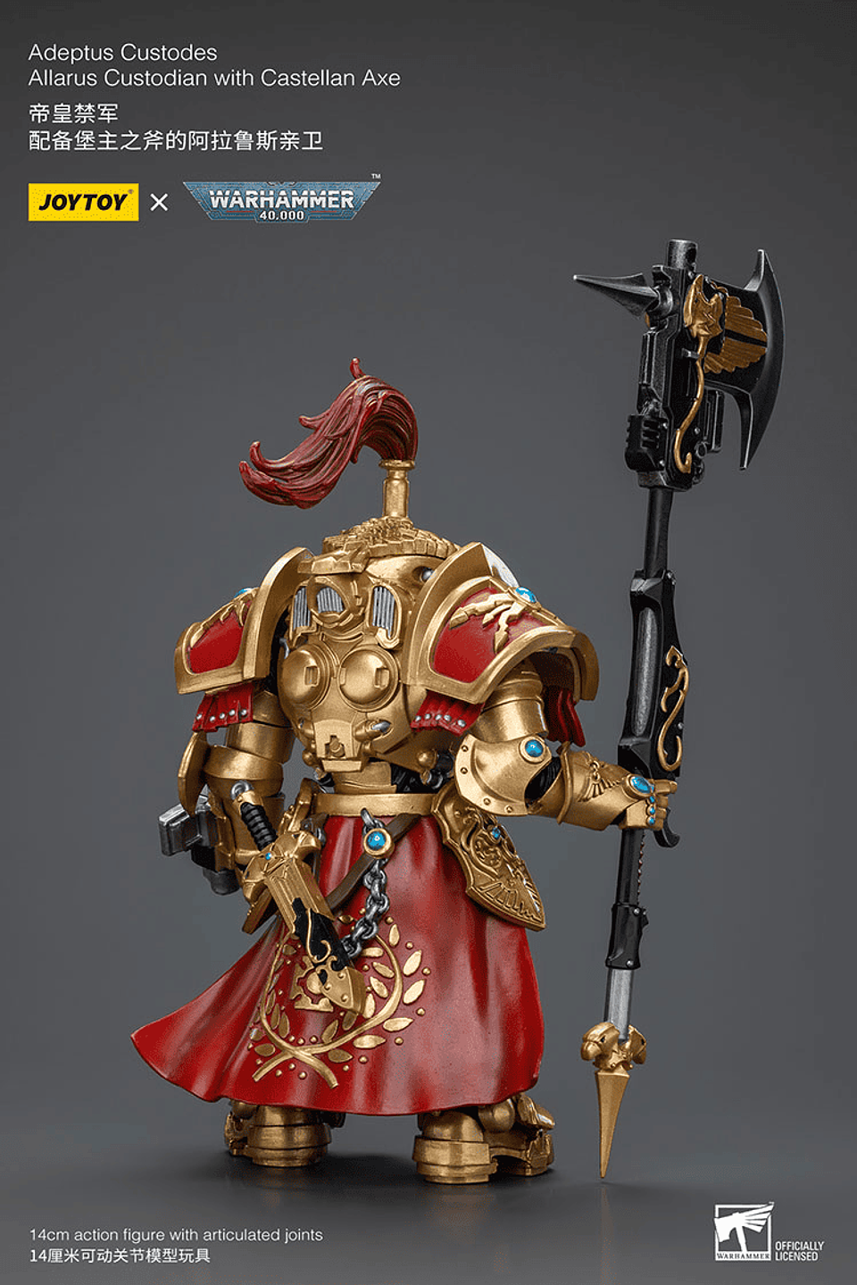 Adeptus Custodes Allarus Custodio con Hacha Castellana 3