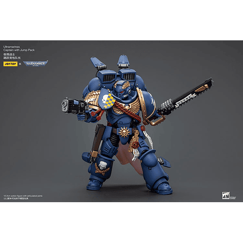 Ultramarines Capitán con Mochila de Salto 4
