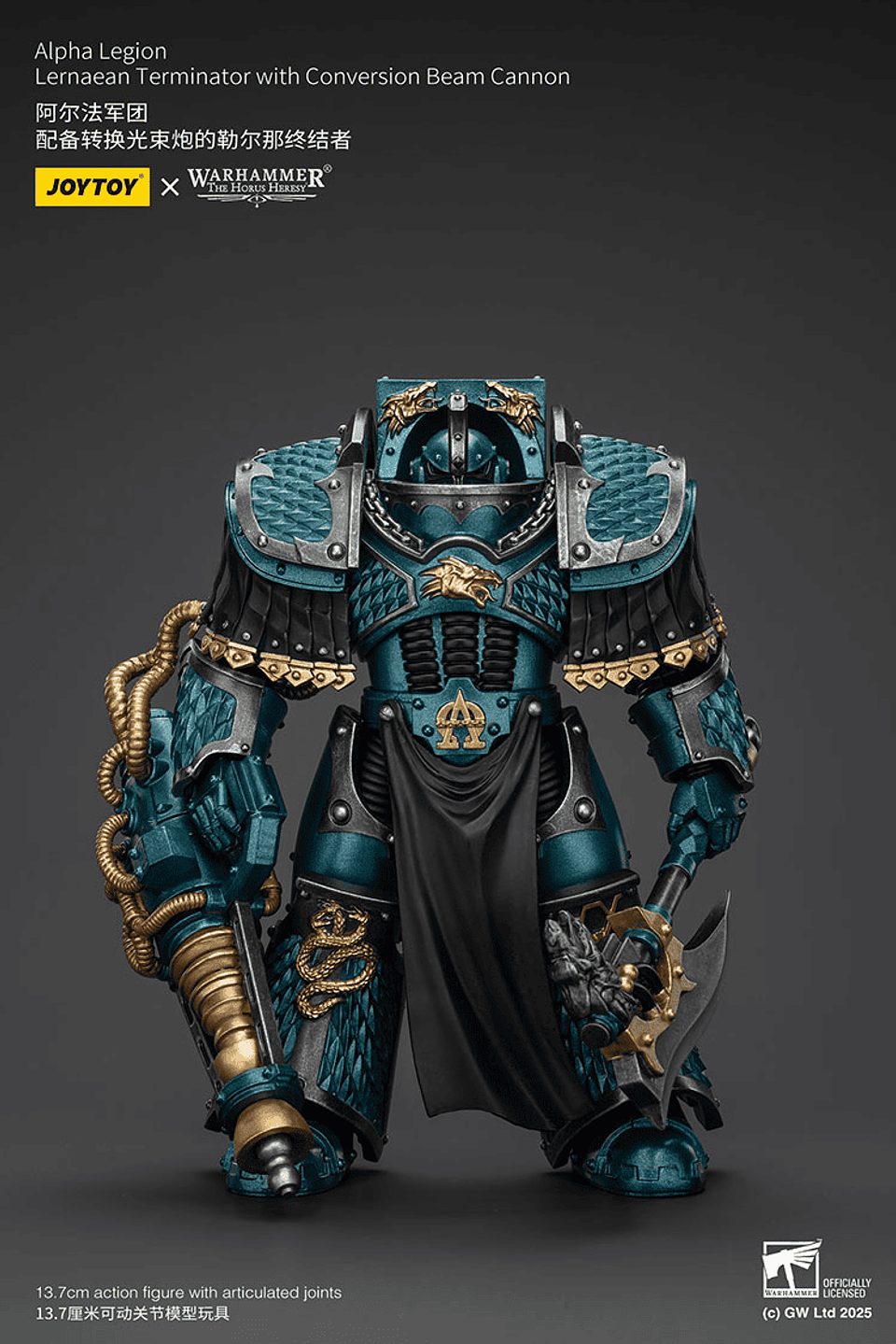Alpha Legion Exterminador Lernaeo con Cañón de Haz de Conversión 2
