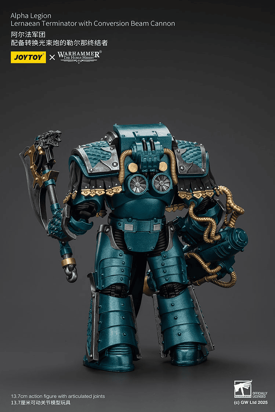 Alpha Legion Exterminador Lernaeo con Cañón de Haz de Conversión 4