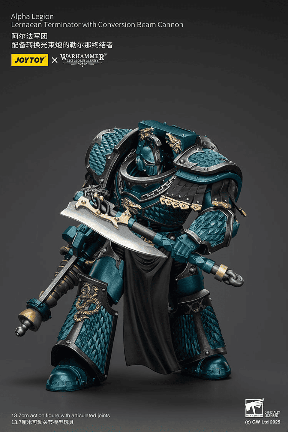Alpha Legion Exterminador Lernaeo con Cañón de Haz de Conversión 6