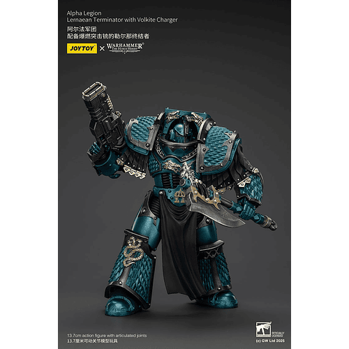 Alpha Legion Exterminador Lernaeo con Cargador Volkite 5
