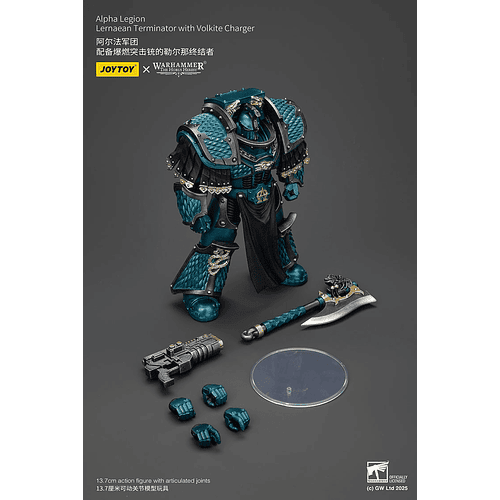 Alpha Legion Exterminador Lernaeo con Cargador Volkite 9