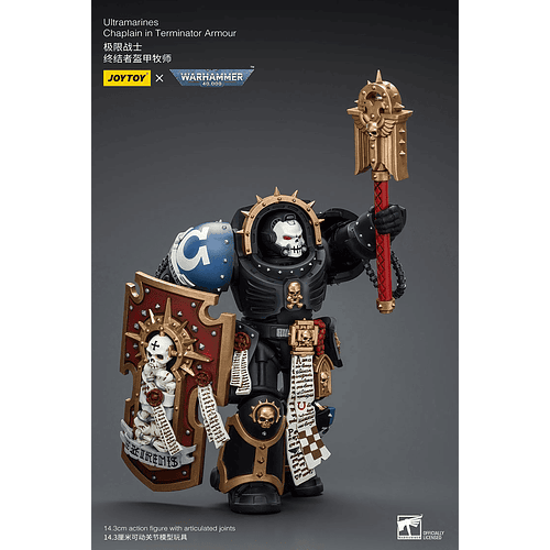 Ultramarines Capellán con armadura de Exterminador 5