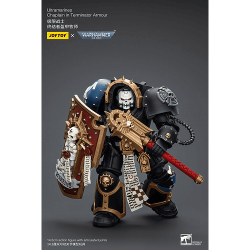 Ultramarines Capellán con armadura de Exterminador 7