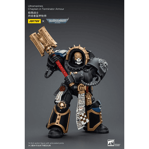 Ultramarines Capellán con armadura de Exterminador 8