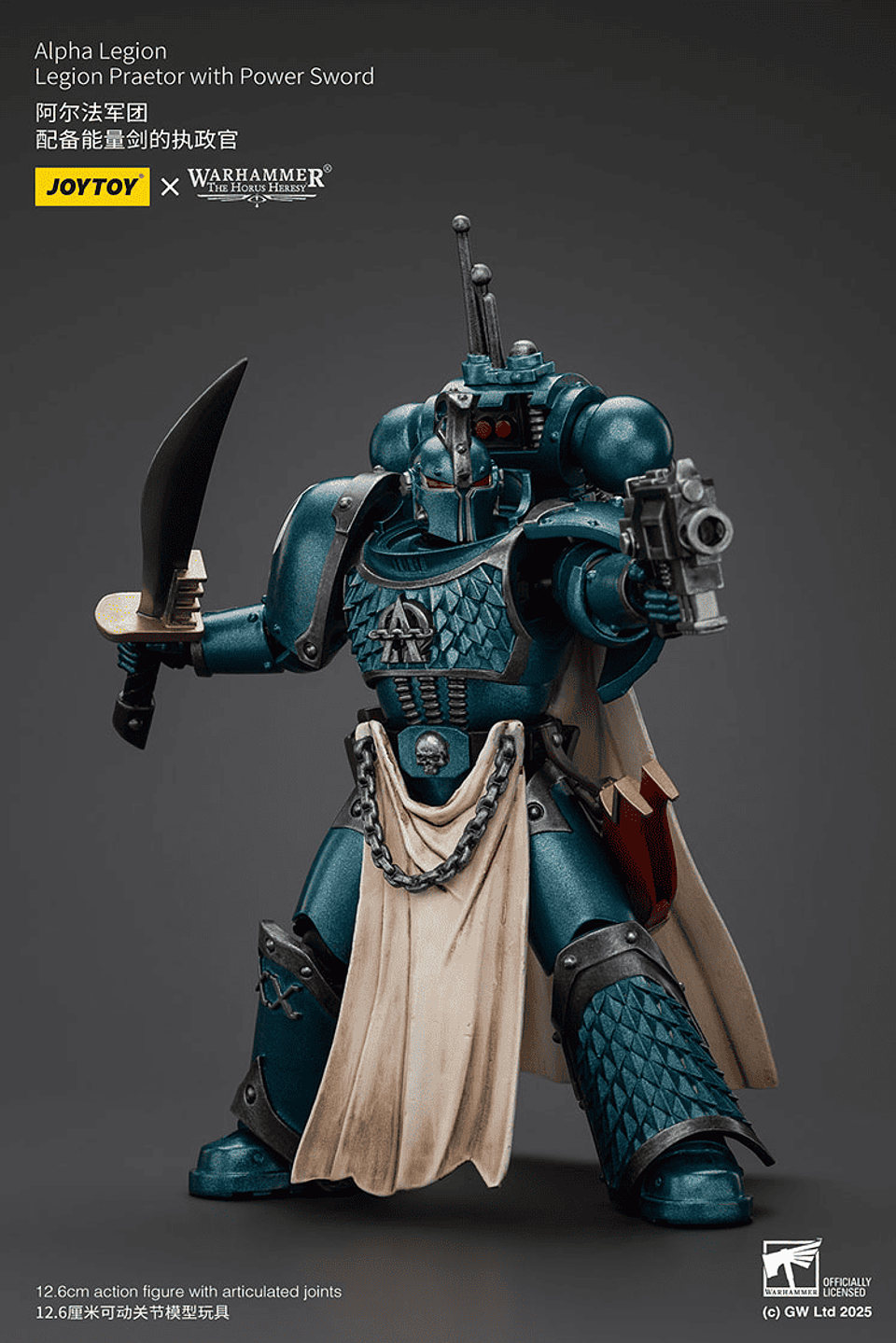 Alpha Legion Pretor con Espada de Energía 4