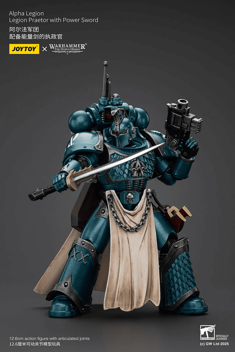Alpha Legion Pretor con Espada de Energía 5