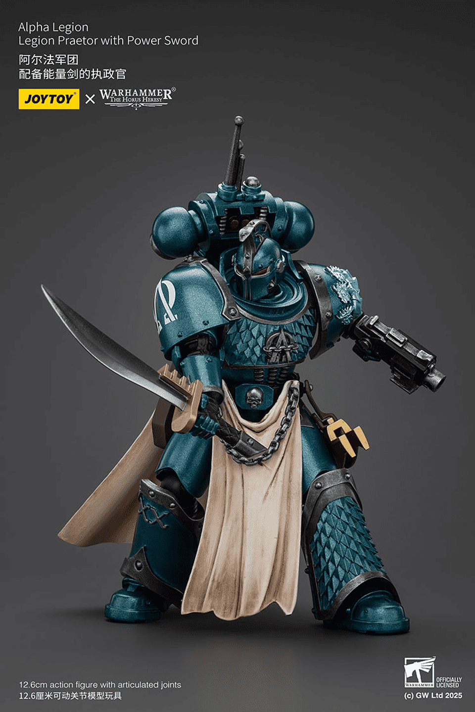 Alpha Legion Pretor con Espada de Energía 6