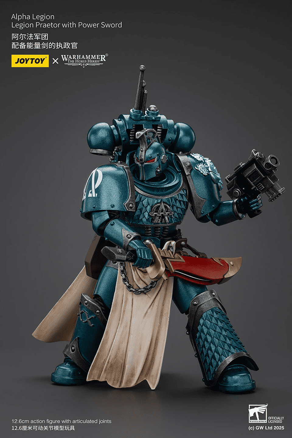 Alpha Legion Pretor con Espada de Energía 7