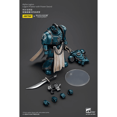 Alpha Legion Pretor con Espada de Energía 8