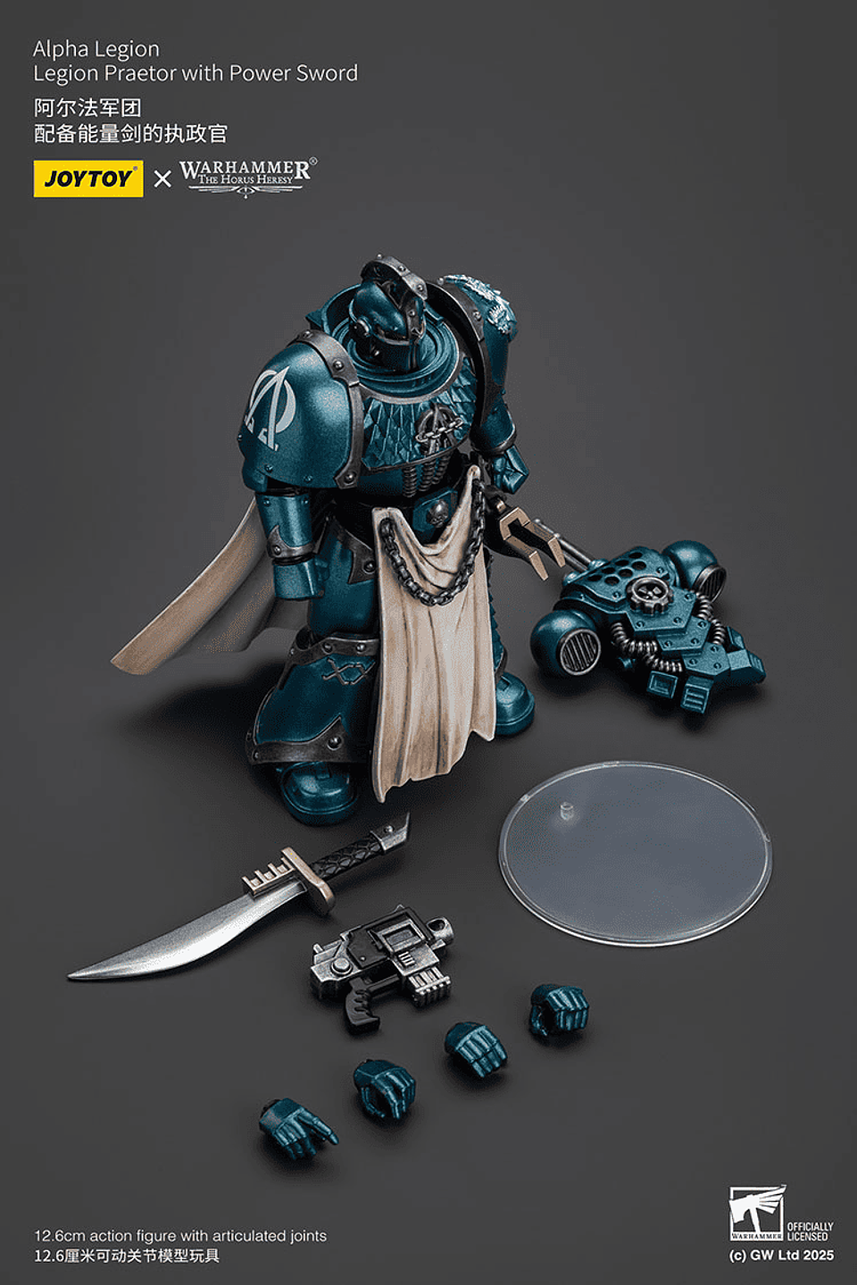 Alpha Legion Pretor con Espada de Energía 8