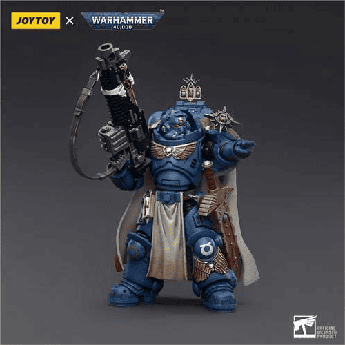 Ultramarines Capitán con Rifle Bólter Pesado de Fabricación Maestra 1