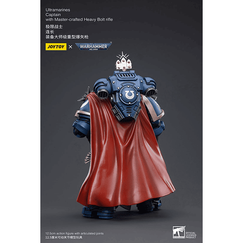 Ultramarines Capitán con Rifle Bólter Pesado de Fabricación Maestra 3