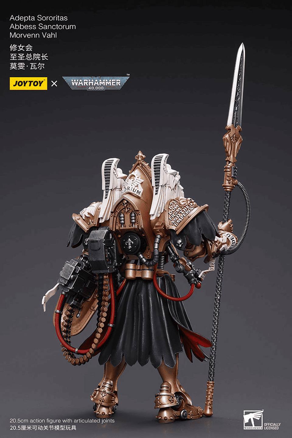 Adepta Sororitas Abadesa Sanctorum Morvenn Vahl 3