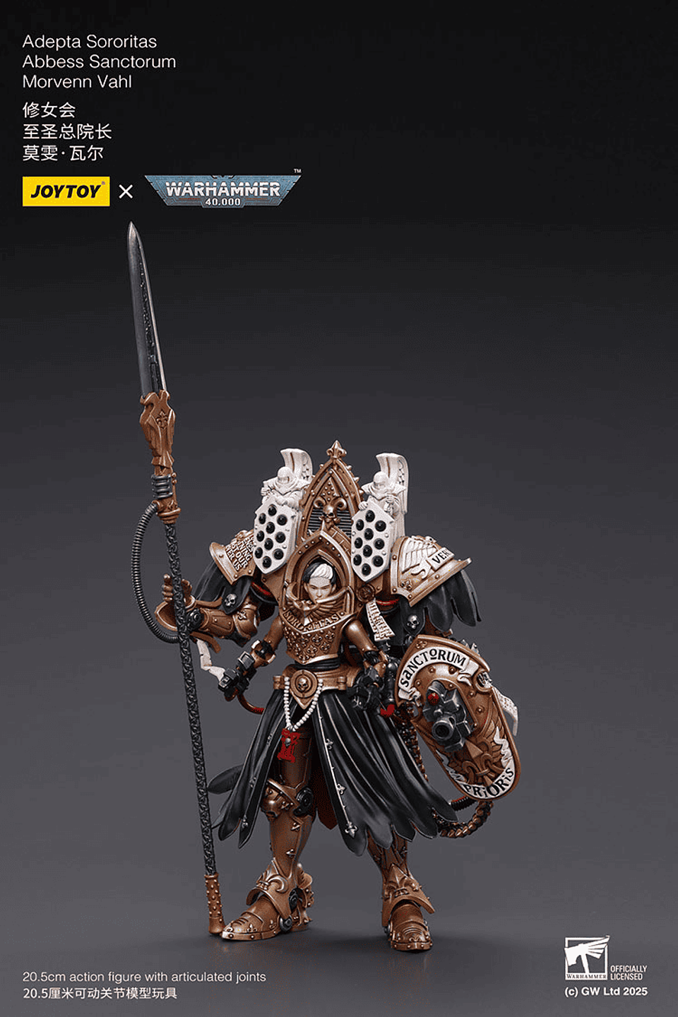 Adepta Sororitas Abadesa Sanctorum Morvenn Vahl 4