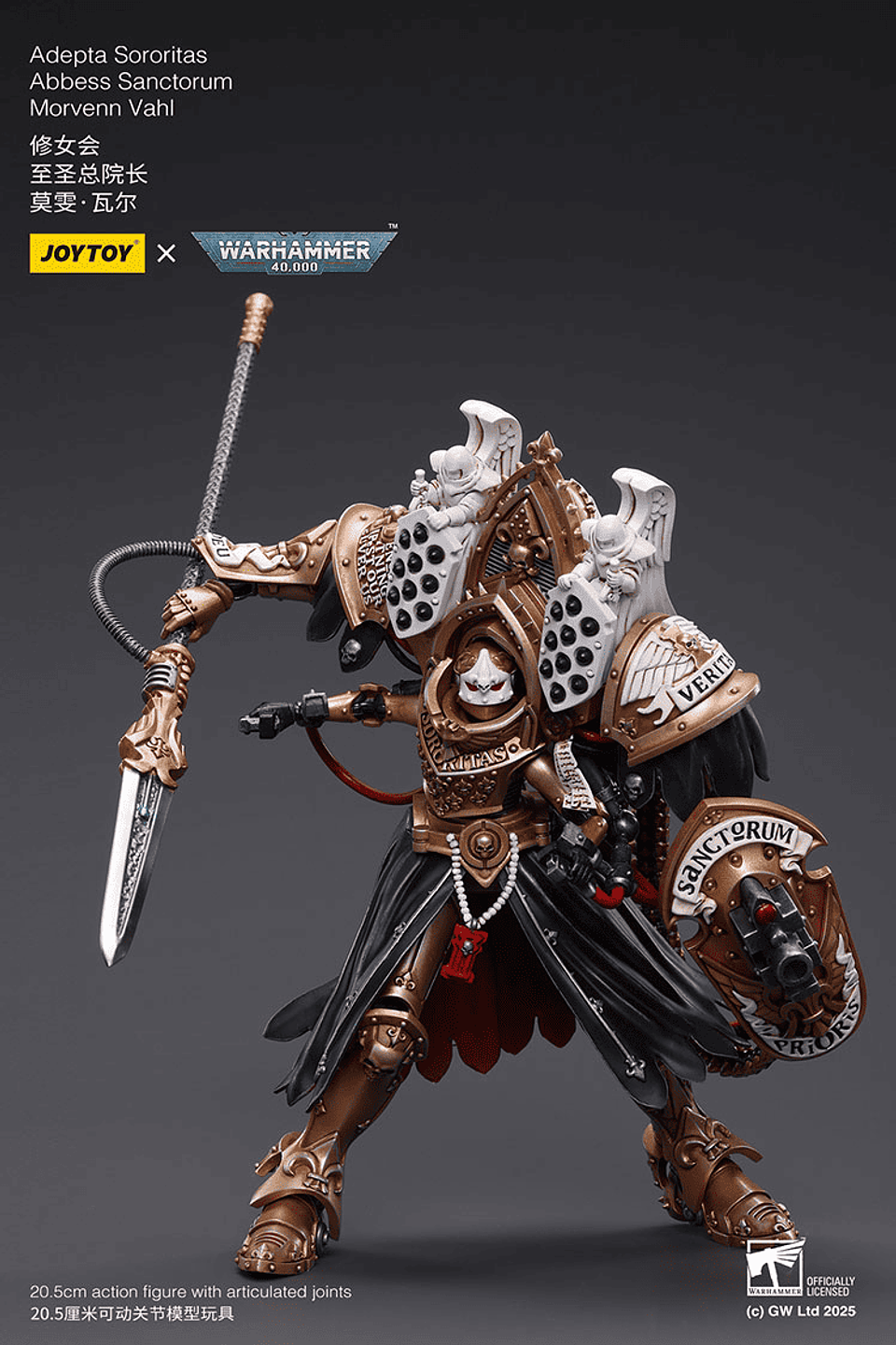 Adepta Sororitas Abadesa Sanctorum Morvenn Vahl 6