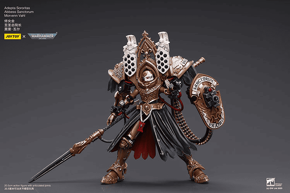 Adepta Sororitas Abadesa Sanctorum Morvenn Vahl 7