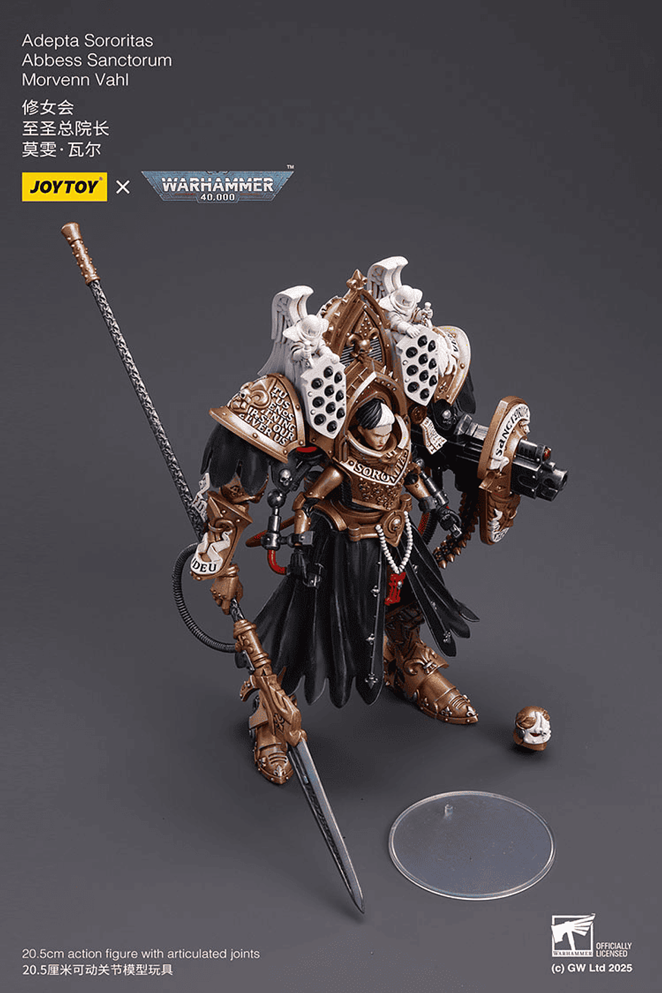 Adepta Sororitas Abadesa Sanctorum Morvenn Vahl 9