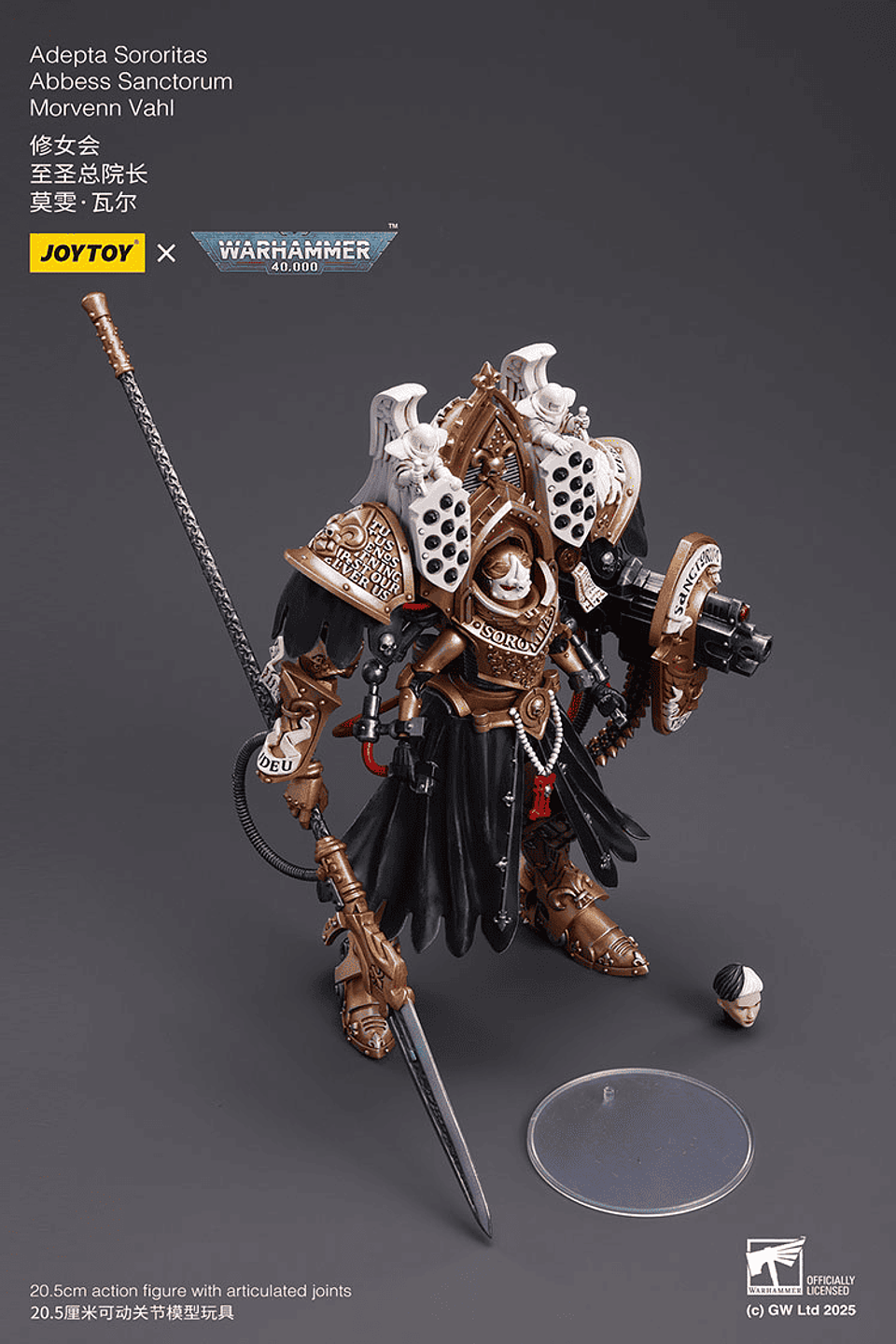 Adepta Sororitas Abadesa Sanctorum Morvenn Vahl 10