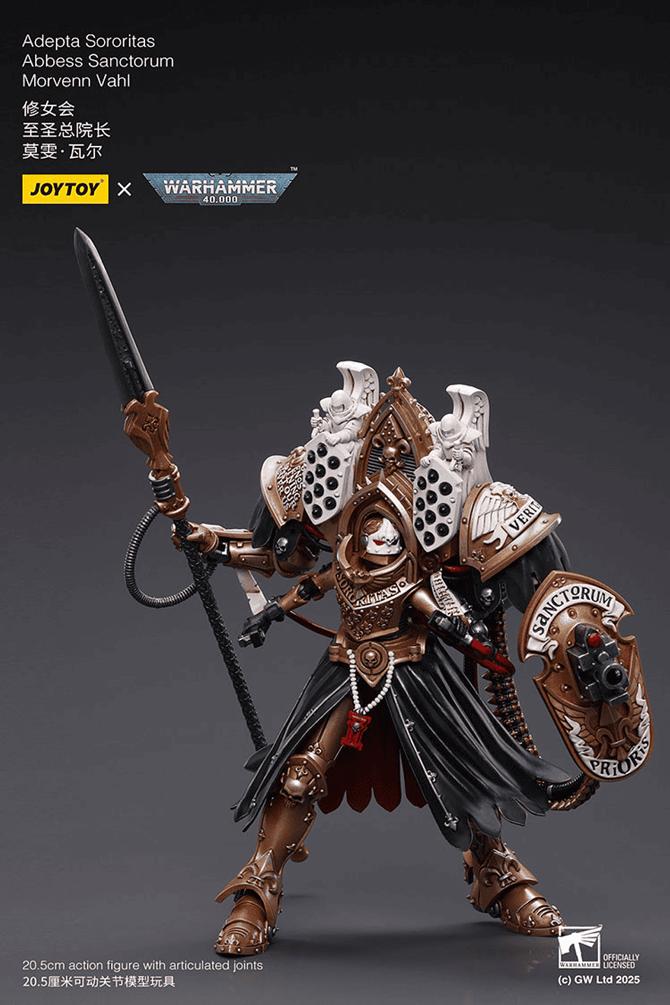 Adepta Sororitas Abadesa Sanctorum Morvenn Vahl 11