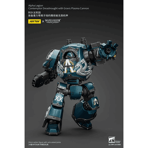 Alpha Legion Acorazado Contemptor con cañón de plasma Gravis 7