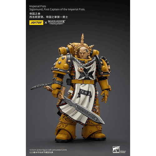 Imperial Fists Sigismund Primer Capitán de los Puños Imperiales 3