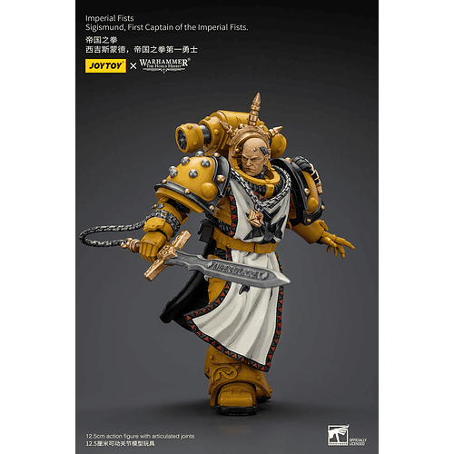 Imperial Fists Sigismund Primer Capitán de los Puños Imperiales 4