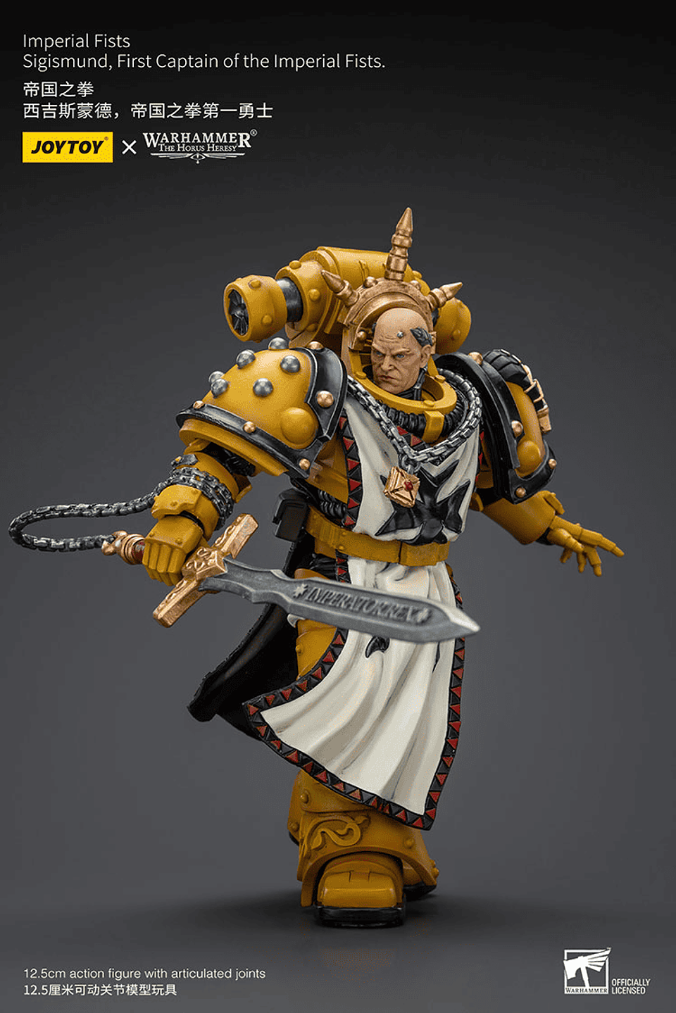 Imperial Fists Sigismund Primer Capitán de los Puños Imperiales 4